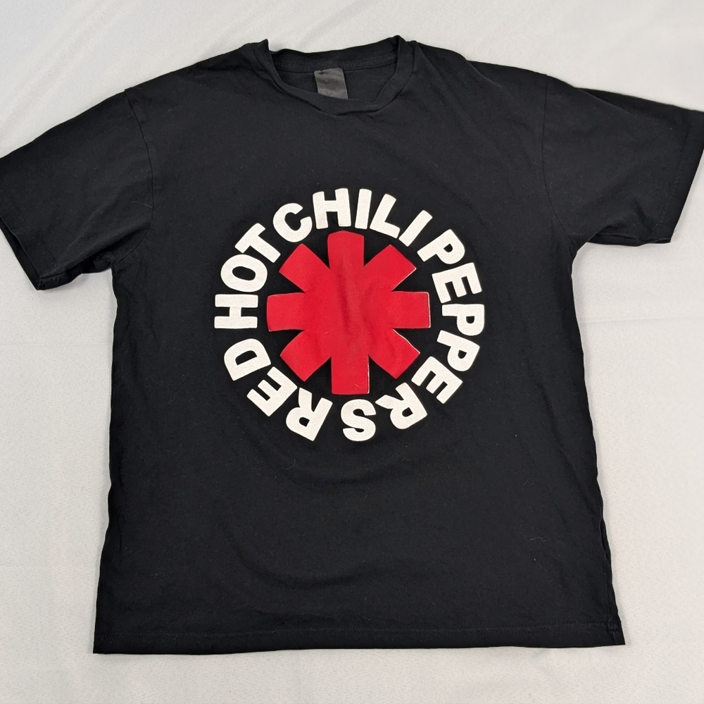 Red Hot Chili Peppers T-shirt Black Medium Punk Funk Rock Y2K